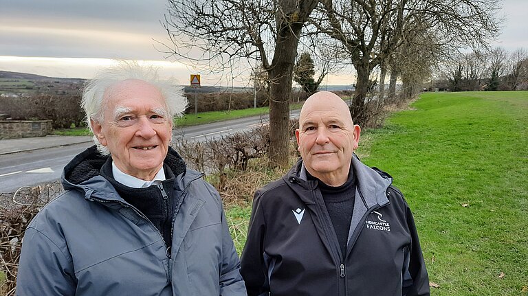 Edwin and John want tax-payers' money spent improving our local area
