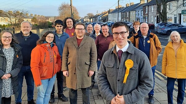 Alex Neil and Lib Dem Team
